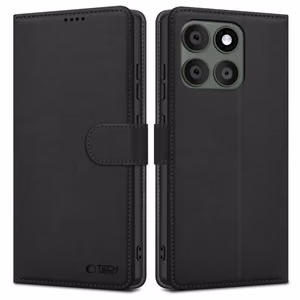 Tech-Protect Wallet dėklas telefonui Motorola Edge 60 Pro - juodas