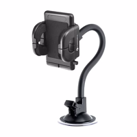 FORCELL F-GRIP Regular 27 cm automobilio laikiklis priekinio stiklo / prietaisų skydelio / oro angai juodas