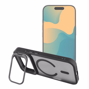 Case for iPhone 16 PRO Forcell F-Protect Shadow Stand Premium compatible with MagSafe black