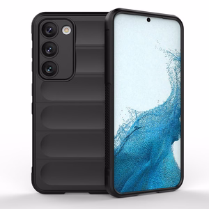Magic Shield dėklas Samsung Galaxy S23+ lankstus šarvuotas dangtelis juodas