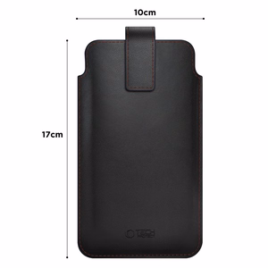 Tech-Protect SM65 dėklas 6.0–6.9" išmaniesiems telefonams - juodas ir raudonas