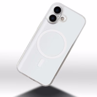 Lowkey Mag for iPhone 15 6,1" baltas