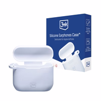 3mk Silikoninis AirPods dėklas AirPods 3 - baltas