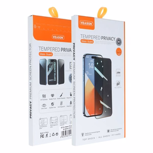 6D Pro Veason Privatumo stiklas (m) - skirtas Iphone 15 Pro juodas (m)
