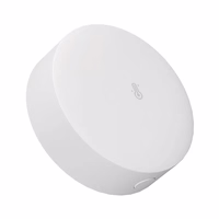 ZigBee Sonoff SNZB-02P išmanusis temperatūros ir drėgmės jutiklis (apvalus)