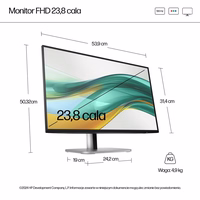 HP Series 5 Pro 23.8 inch FHD Monitor - 524pf