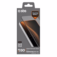 SBS Apsauginis stiklas D3O su rėmu Samsung Galaxy S25 / S24