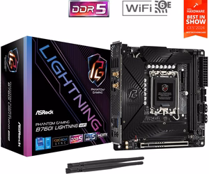 ASRock B760I LIGHTNING WIFI pagrindinė plokštė