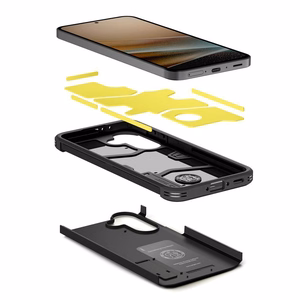 Spigen Tough Armor dėklas Galaxy A37 5G juodas