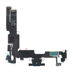 Įkrovimo lankstus USB IPHONE 14 Plus juodas (ištrauktas)