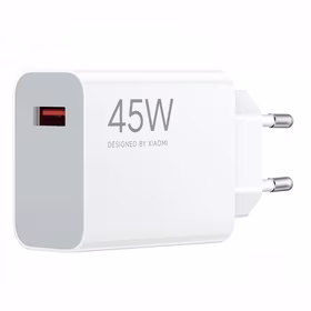 Xiaomi MDY-17-EF 45W USB-A sieninis įkroviklis - baltas