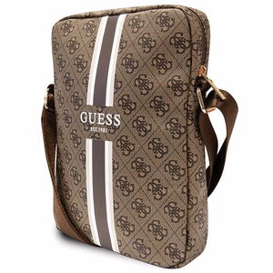 Guess krepšys GUTB10P4RPSW 10" rudas 4G Stripes planšetės krepšys