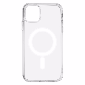 Anti Shock 1,5 mm Magnetinis dėklas iPhone 11 skaidrus didelė anga