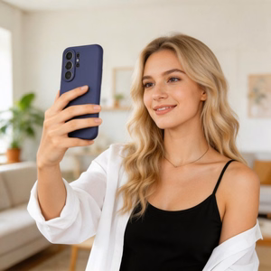 Tech-Protect Silicone MagSafe dėklas Samsung Galaxy S26 Ultra - violetinis