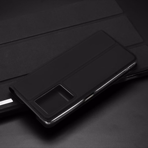 Dux Ducis Skin Pro dėklas su atvartu Realme Narzo 50A juodas