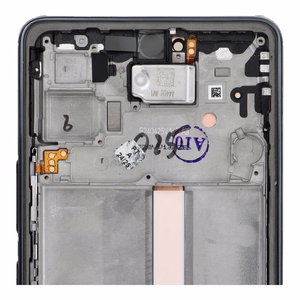 ServicePack LCD ekranas SAMSUNG A53 5G A536B GH82-28024A juodas