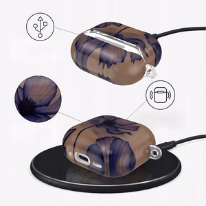 Tech-Protect Lamano deklas AirPods 4 - rudas ir violetinis