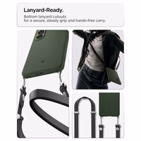 Spigen Nano Pop Mag MagSafe dėklas skirtas Samsung Galaxy S26 - žalias