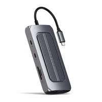 Adapter HUB 8in1 USB C Satechi ST-UCMXAM space pilkas