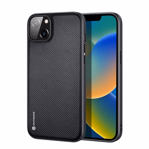 Dux Ducis Fino nailoninis dėklas telefonui iPhone 14 Plus juodas