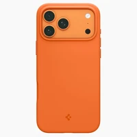 Spigen Silicone Fit Mag MagSafe Case for iPhone 17 Pro Max - Orange