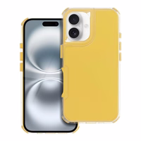 MATRIX dėklas telefonui IPHONE 16 geltonas
