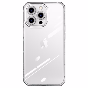 Šarvuotas smūgiams atsparus dėklas Iphone 15 Pro, skaidrus