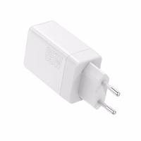 "Maxlife MXTC-08-65ACC PD QC įkroviklis 2x USB-C 1x USB 65W baltas