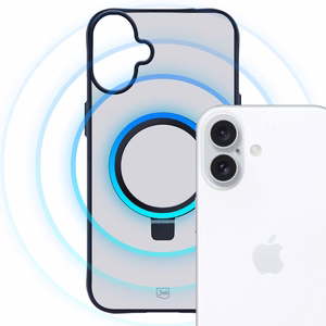 3mk Smoke Чехол Mag&Stand для Apple iPhone 16 Plus - прозрачный