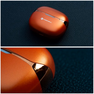 Forcell F-Audio Pulse Air ENC TWS belaidės į ausis įstatomos ausinės – auksinės