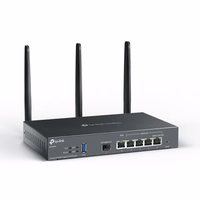 TP-Link Omada ER706W belaidis maršrutizatorius Gigabitinis eternetas Dviguba juosta (2,4 GHz / 5 GHz) Juoda