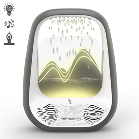 Belaidis miego ir poilsio garsiakalbis Reach Relaxing Rain pilkas