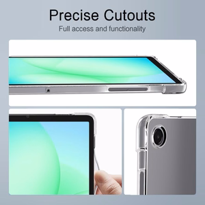 "Tech-Protect FlexAir" dėklas "Samsung Galaxy Tab A9+" / A11+ - skaidrus