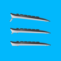 Logitech 920-008685 klaviatūra Pelė įskaityta Universalus Radijo dažnio belaidė QWERTY JAV tarptautinė versija Juoda, Balta