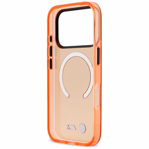 BMW M IML Metal Logos MagSafe Dėklas for iPhone 17 Pro Max - Pro oranžinis