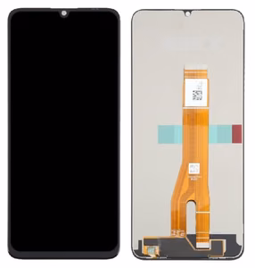 Ekranas Huawei Honor X7A su lietimui jautriu stikliuku Black ORG