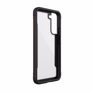 X-Doria Raptic Shield Pro dėklas, skirtas Samsung Galaxy S22+ 5G, su antimikrobine apsauga, raudonas