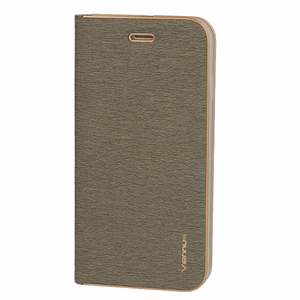Vennus Dėklas su rėmeliu Huawei P8 Lite *** (2017) / P9 Lite *** (2017) pilkas (m)