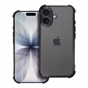 Dėklas ANTISHOCK ELECTRO IPHONE 17 juodas
