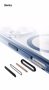 Benks Magnetic Lucent Pro dėklas iPhone 16 Pro žalias