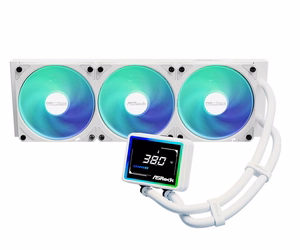 Asrock Challenger White 360 Digital procesoriaus skysčio aušinimo rinkinys 12 cm