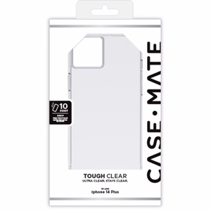 Case-Mate Tough Clear dėklas, skirtas iPhone 14 Plus, skaidrus