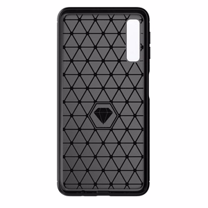 CARBON Dėklas telefonui SAMSUNG A7 2018 ( A750 ) - juodas