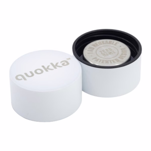 Quokka Solid nerūdijančiojo plieno termo gertuvė, 510 ml, White