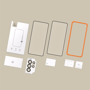 Tech-Protect Easy Set+ 3 vnt. grūdintas stikliukas Galaxy S26 Ultra juodas