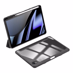 Dux Ducis Toby šarvuotas išmanusis dėklas Oppo Pad su rašiklio laikikliu juoda