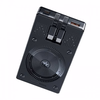 Išorinė baterija WK Design "WP-331" juodas 10000mAh (Wireless Charge 15W / PD 20W / QC3.0 22.5W)