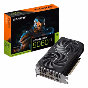 GIGABYTE GeForce RTX 5060 Ti WINDFORCE MAX OC 8G vaizdo plokštė - 8GB GDDR7, 128bit, PCI-E 5.0, 2587MHz, 3 x DP, 1 x HDMI, NVIDIA DLSS 4