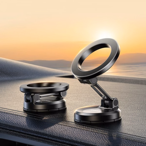 Automobilinis laikiklis Joyroom JR-ZS505 juodas (magnetinis / lipnus pagrindas)