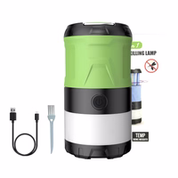 Superfire T15 UV kempingo lempa, 350 lm, USB, 5 režimai, 320 m